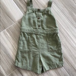 Olive green romper